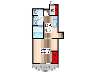 ベルシャンテの物件間取画像